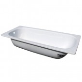 Ванна сталь Стандарт 1700х750 прямоугольная белая White Wave (Караганда)